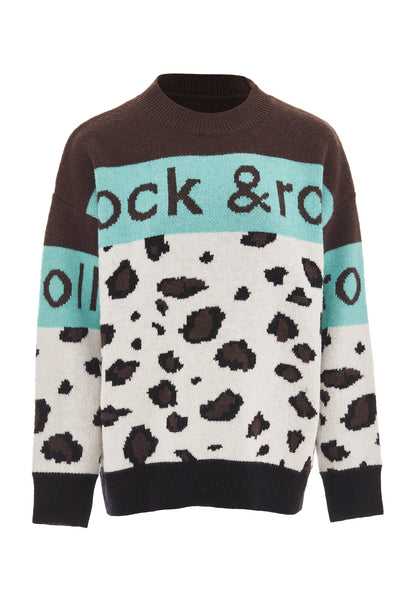 ebeeza damski sweter dzianinowy