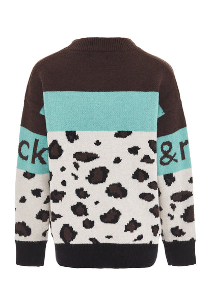ebeeza damski sweter dzianinowy