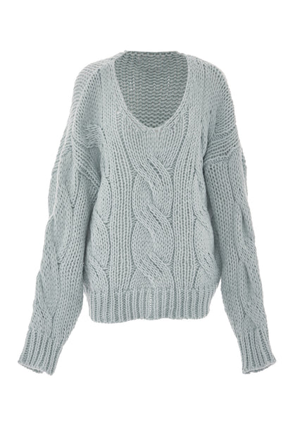 ebeeza damski sweter dzianinowy
