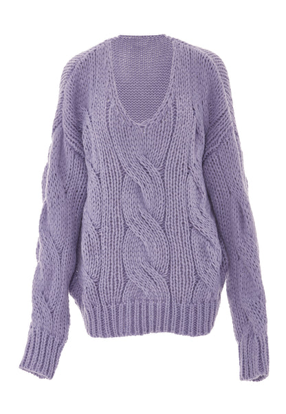 ebeeza damski sweter dzianinowy