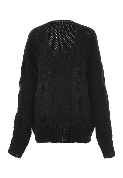 ebeeza damski sweter dzianinowy