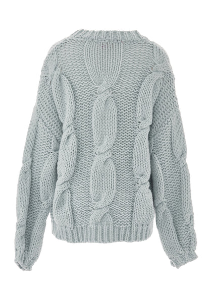 ebeeza damski sweter dzianinowy