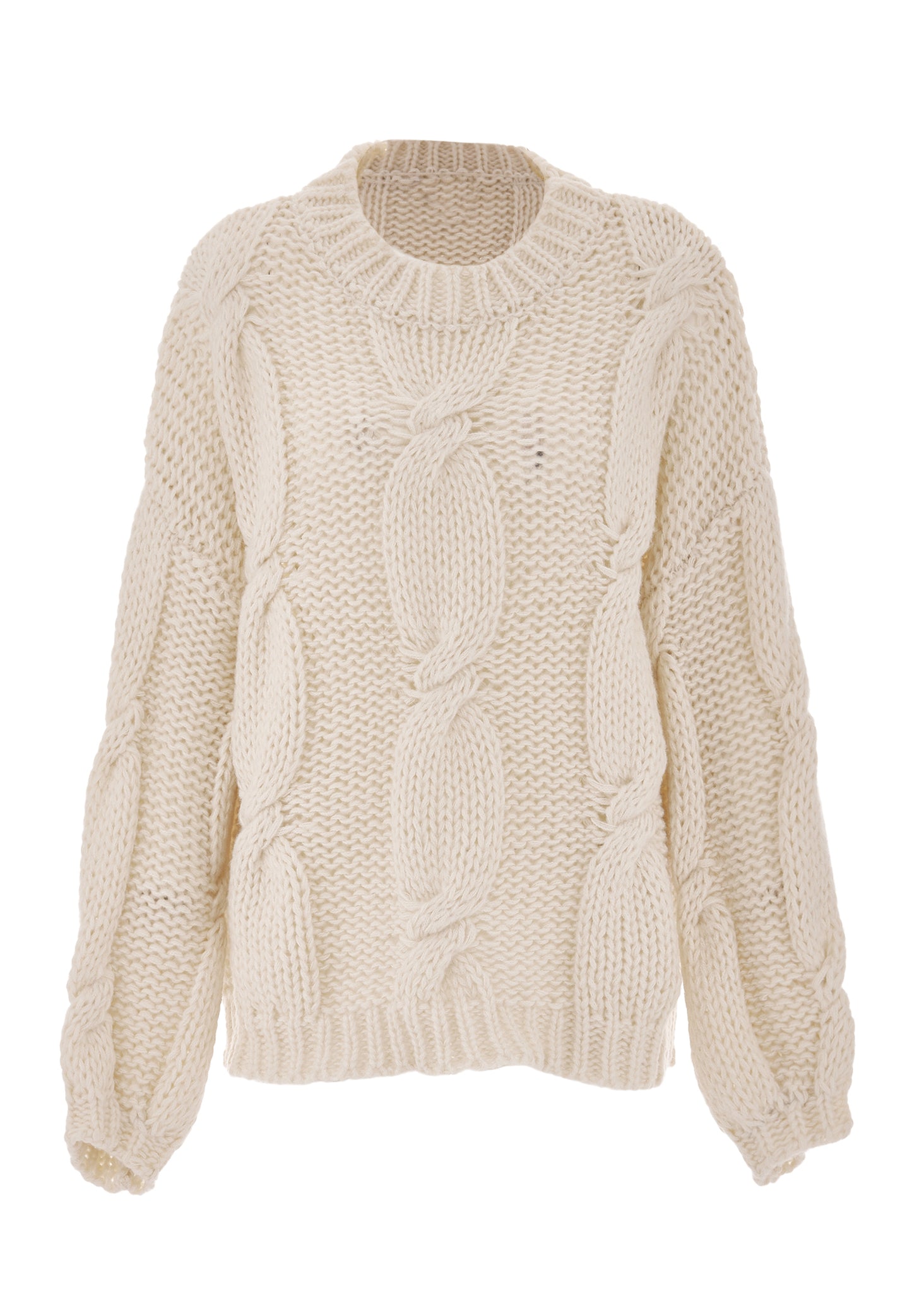 ebeeza damski sweter dzianinowy
