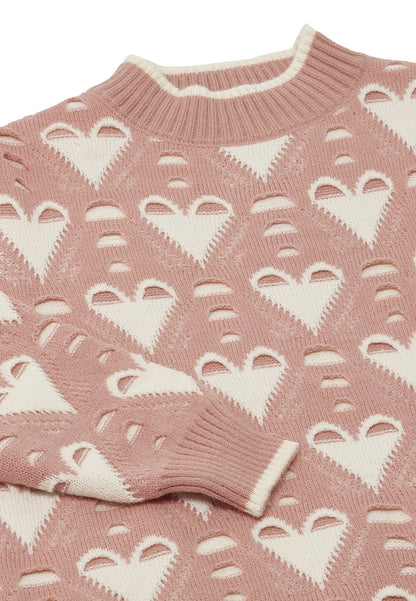 SWIRLY women's knitted sweater