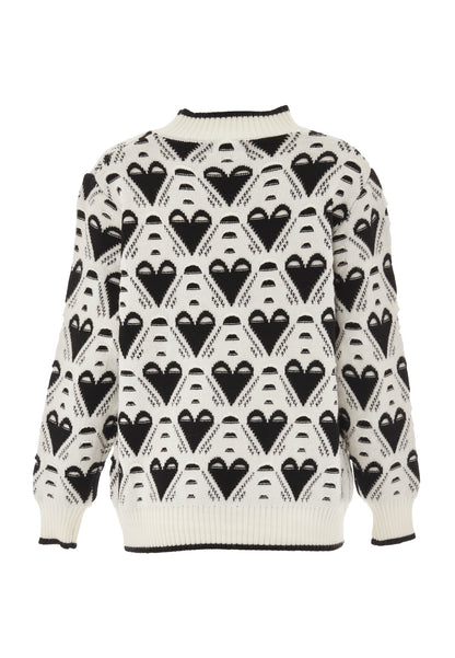 SWIRLY women's knitted sweater