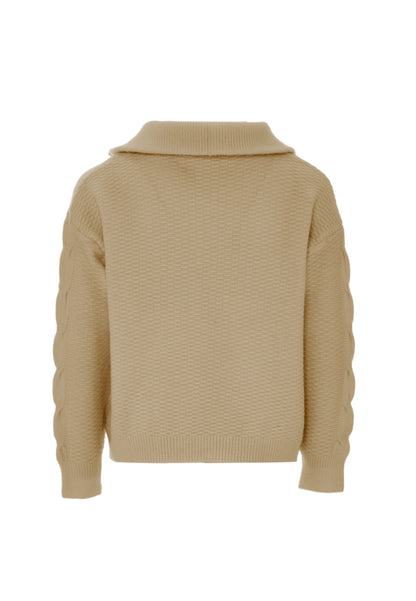 bridgeport damski sweter z dzianiny