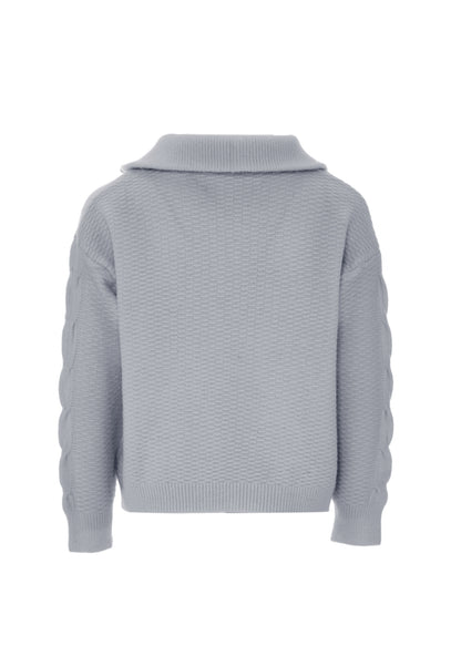bridgeport damski sweter z dzianiny