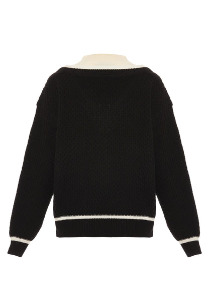 CHANI damski sweter dzianinowy