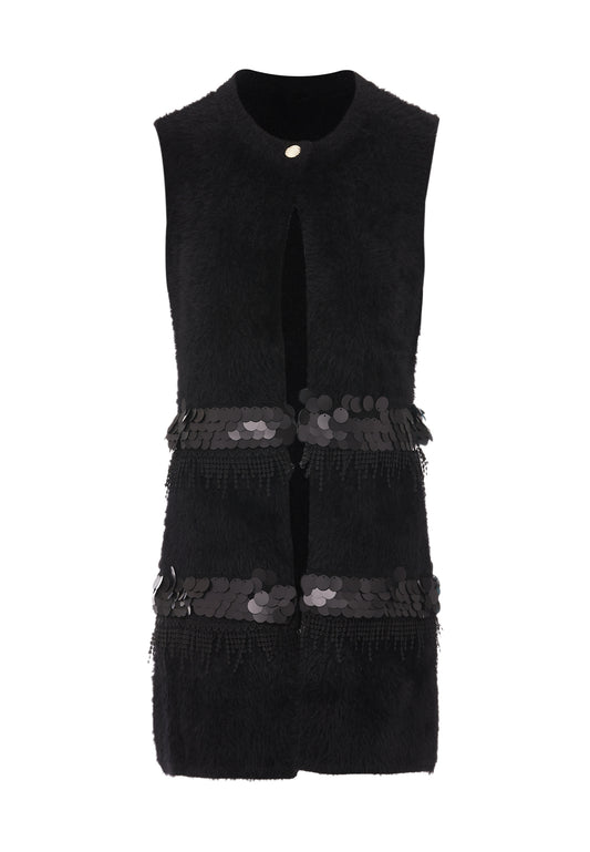 faina damska kamizelka dzianinowa