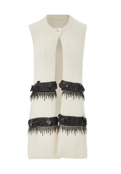 faina damska kamizelka dzianinowa