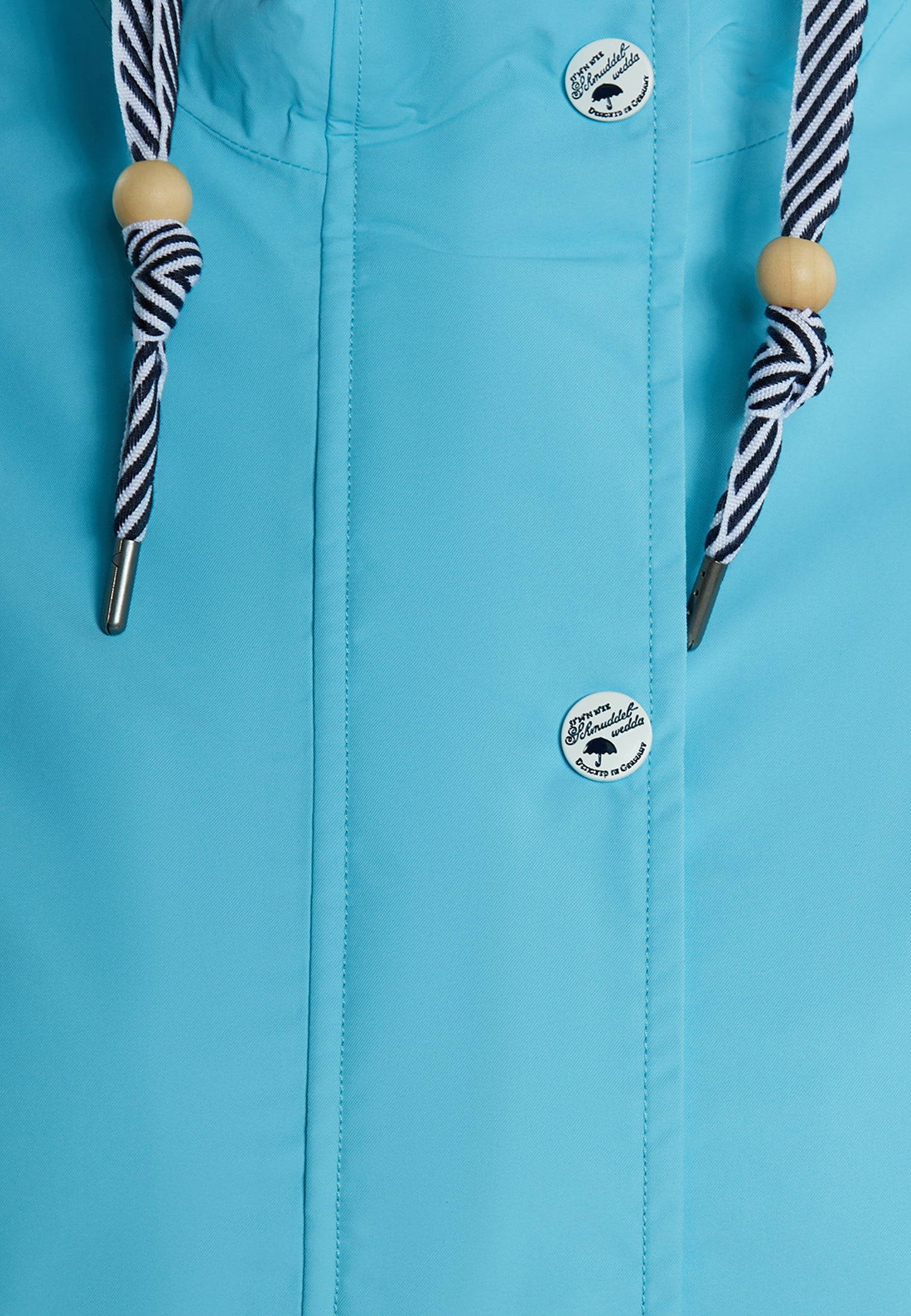 Schmuddelwedda women's rain jacket with magic print