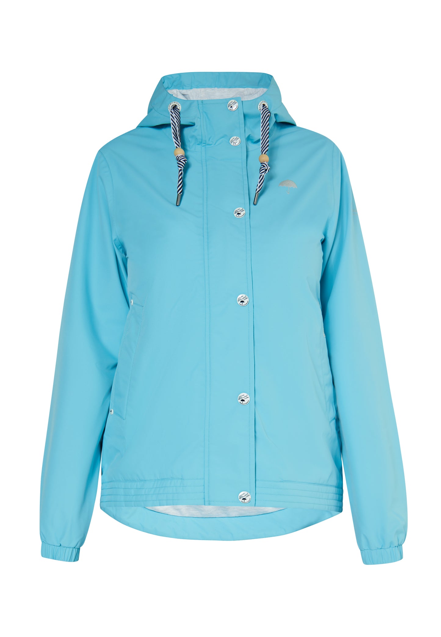 Schmuddelwedda women's rain jacket with magic print