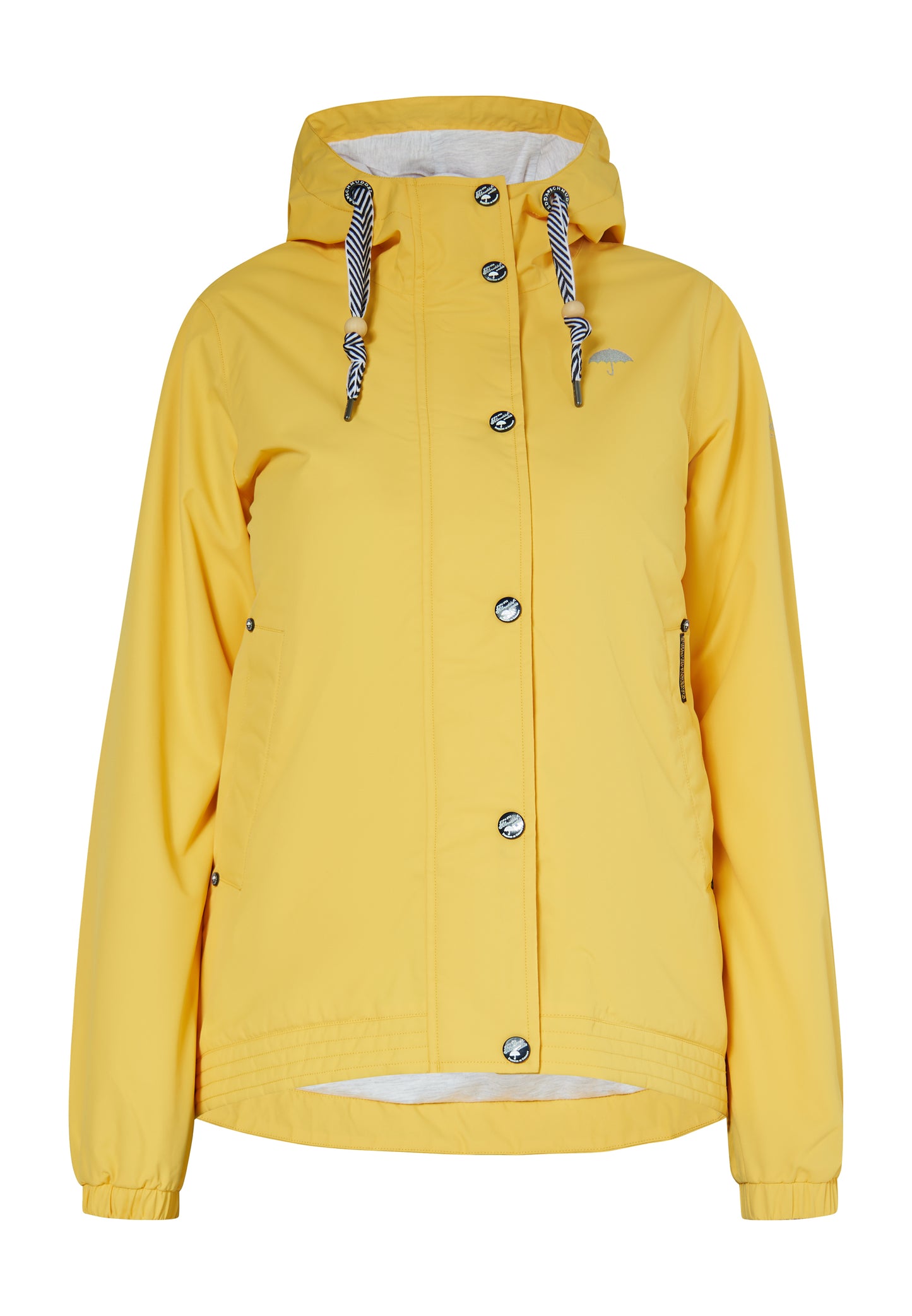 Schmuddelwedda women's rain jacket with magic print