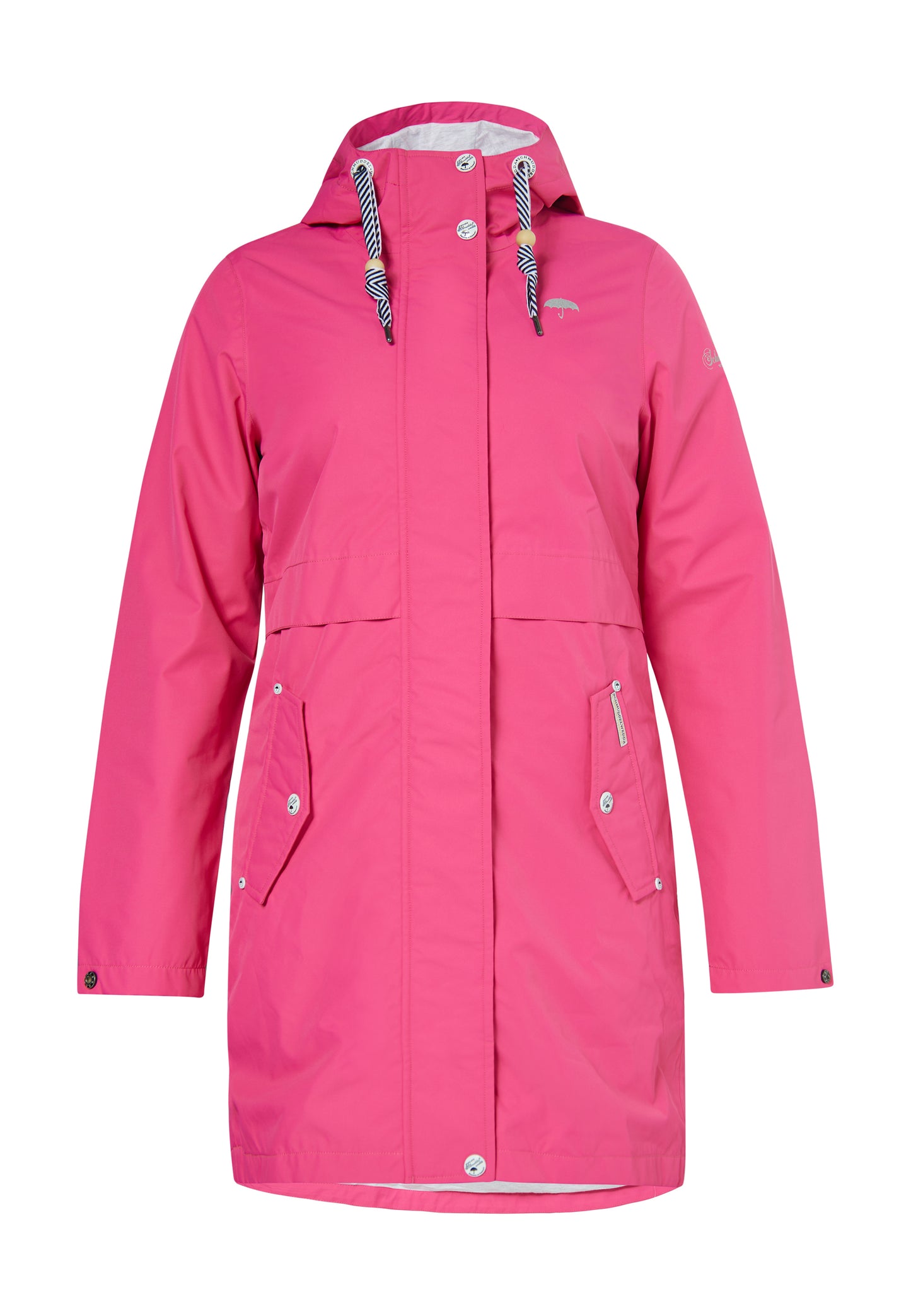 Schmuddelwedda women's rain jacket with magic print