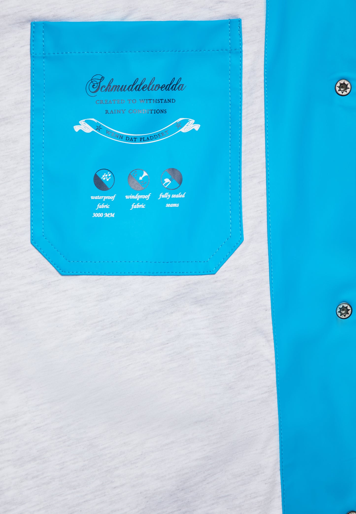 Schmuddelwedda women's rain coat