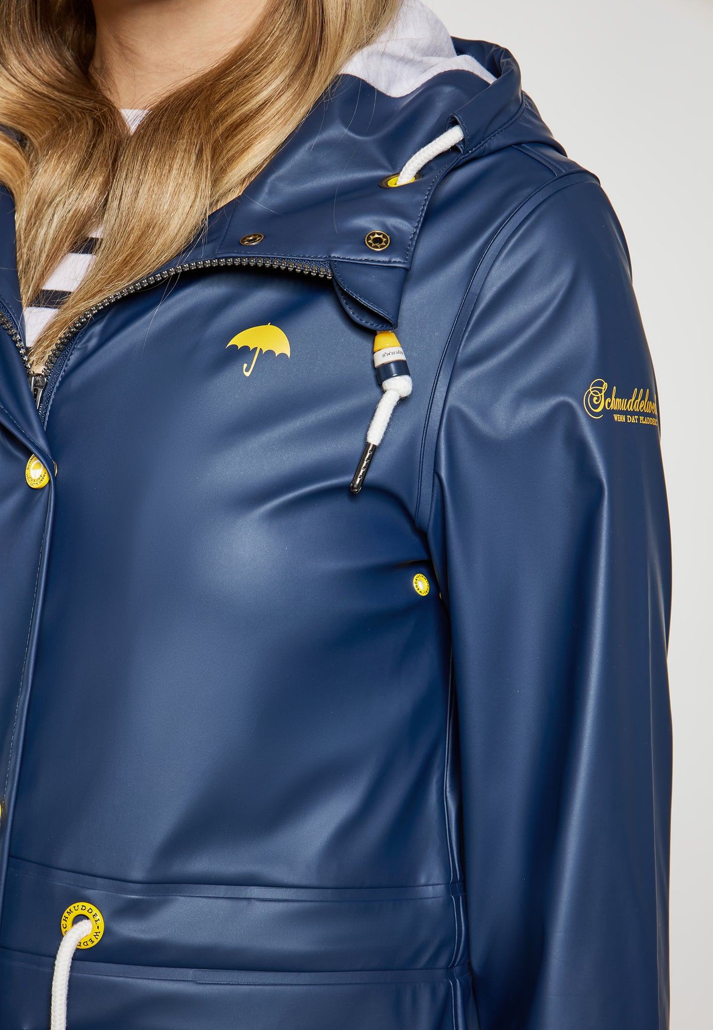 Schmuddelwedda women's rain coat