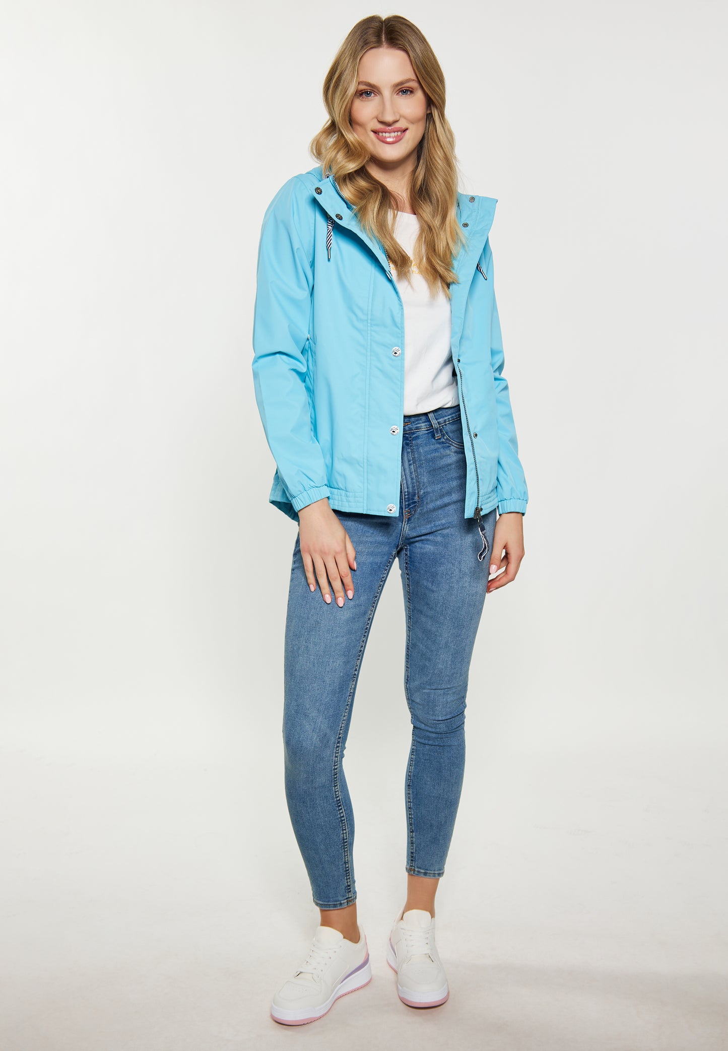 Schmuddelwedda women's rain jacket with magic print