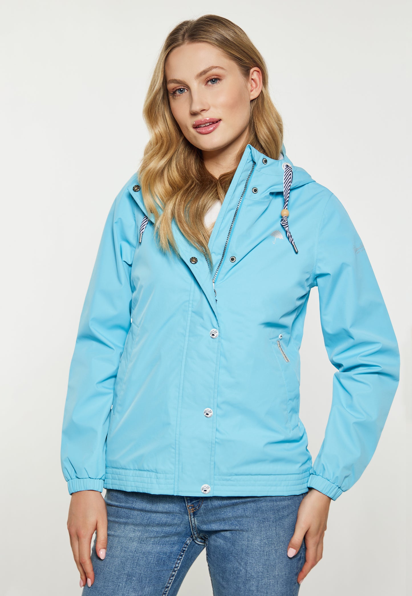 Schmuddelwedda women's rain jacket with magic print