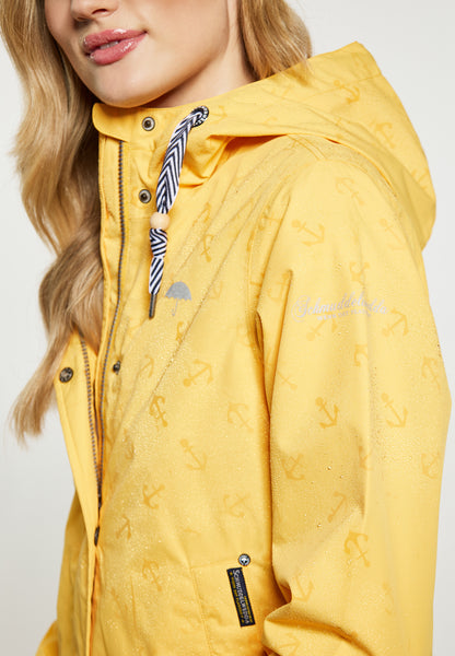 Schmuddelwedda women's rain jacket with magic print