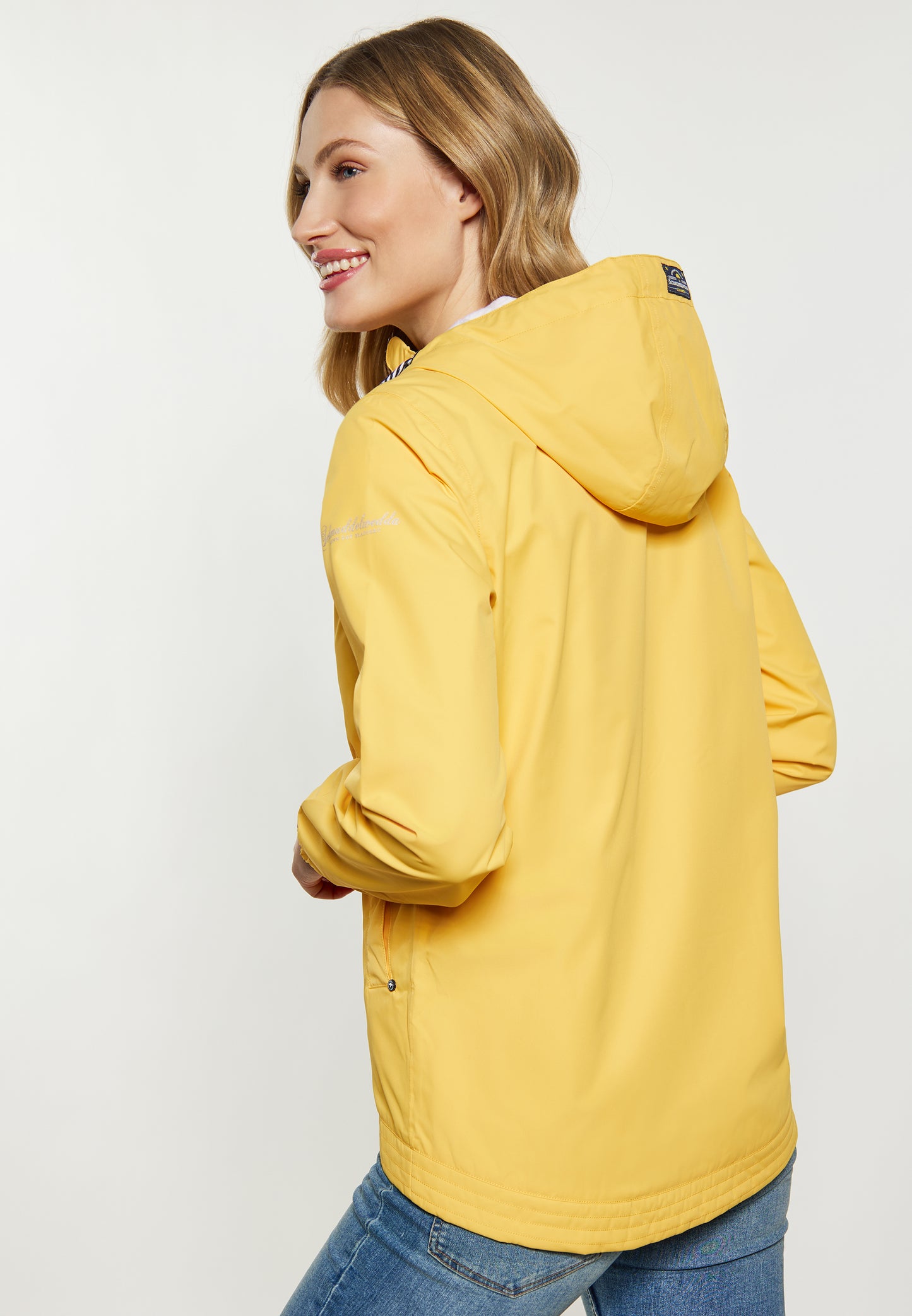 Schmuddelwedda women's rain jacket with magic print