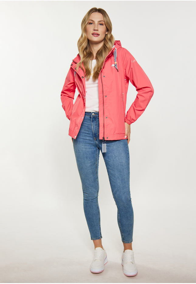Schmuddelwedda Women's Rain Jacket With Magic Print