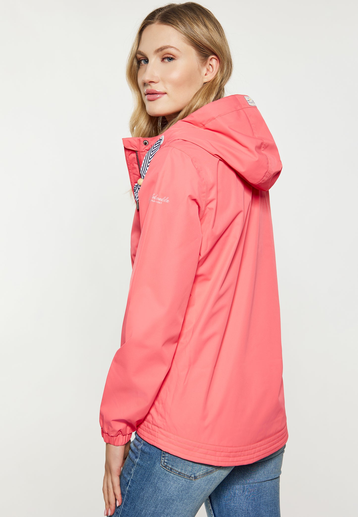 Schmuddelwedda women's rain jacket with magic print