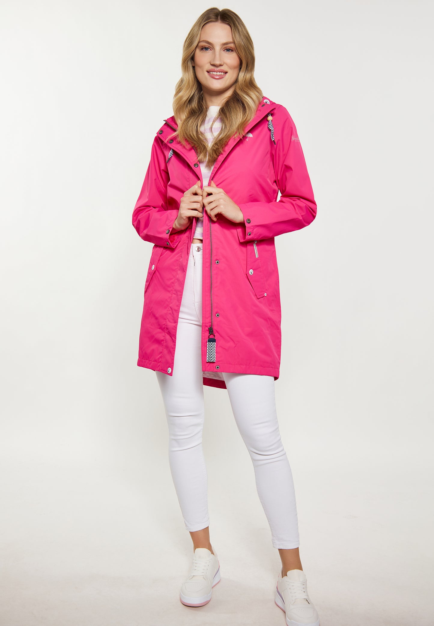 Schmuddelwedda women's rain jacket with magic print
