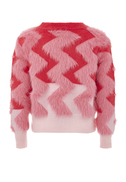 SWIRLY women's knitted sweater