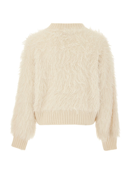 SWIRLY women's knitted sweater