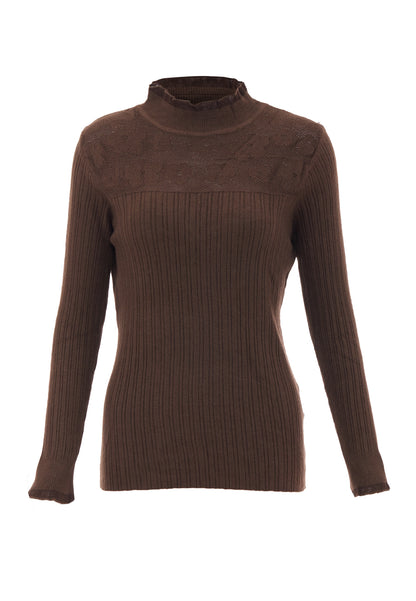 NAEMI damski sweter dzianinowy