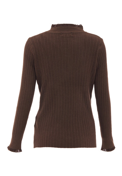 NAEMI damski sweter dzianinowy