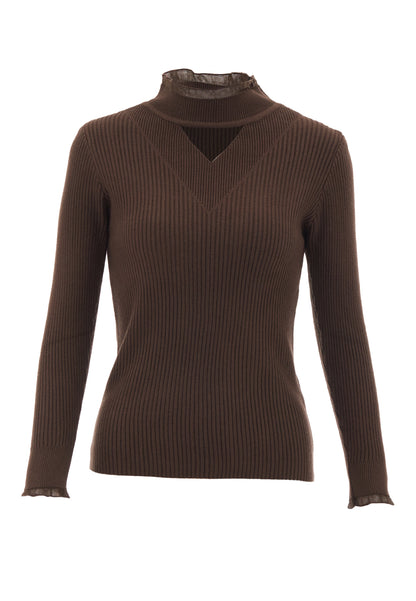 caspio women's knitted sweater