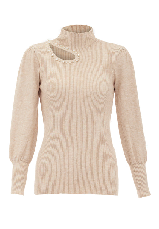 NAEMI damski sweter dzianinowy