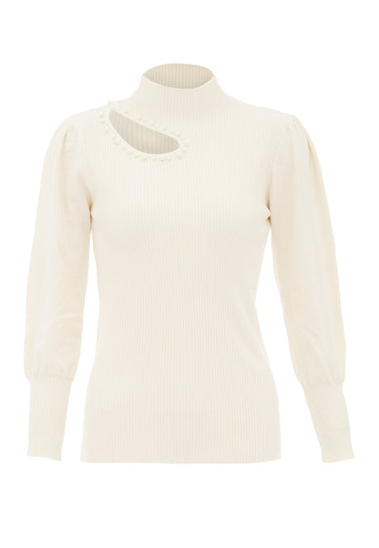 NAEMI damski sweter dzianinowy