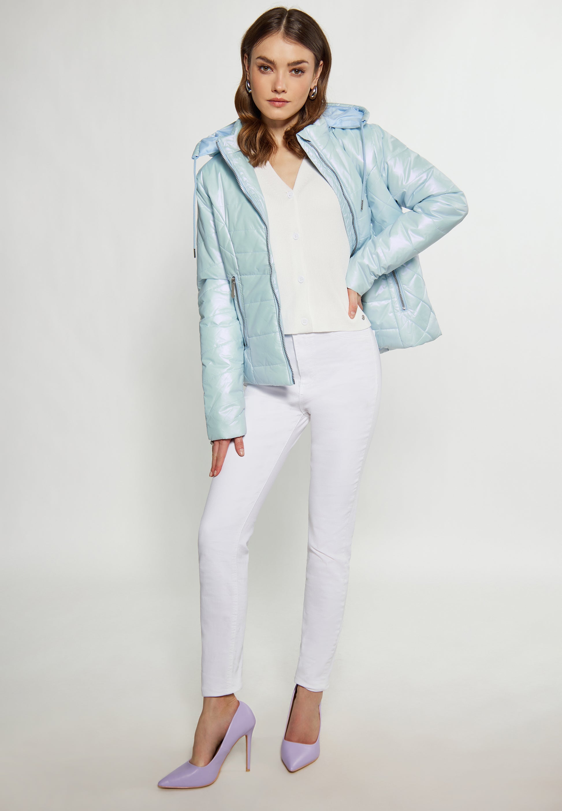 faina women's lightweight quilted jacket