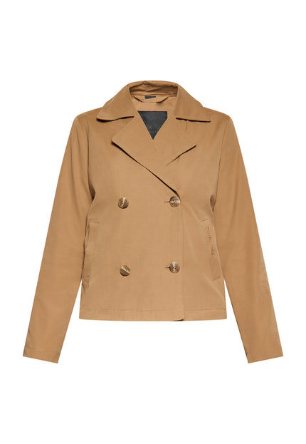DreiMaster Klassik Women's Short Trench Jacket