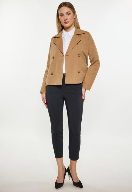 DreiMaster Klassik Women's Short Trench Jacket