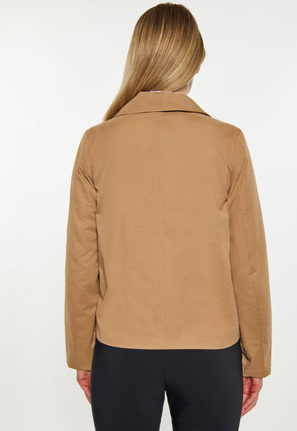 DreiMaster Klassik Women's Short Trench Jacket