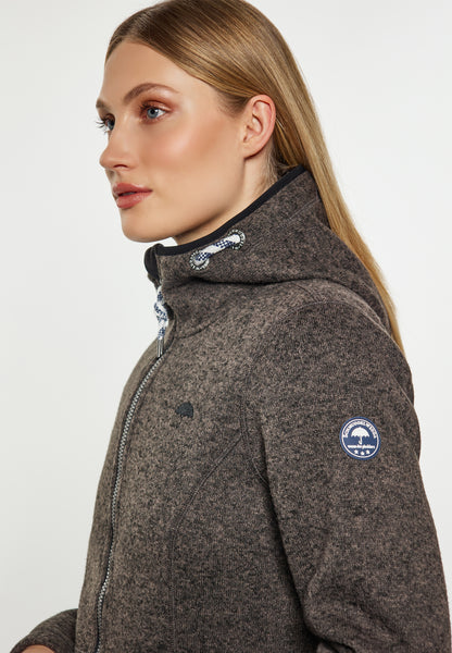 Schmuddelwedda women's knit fleece coat