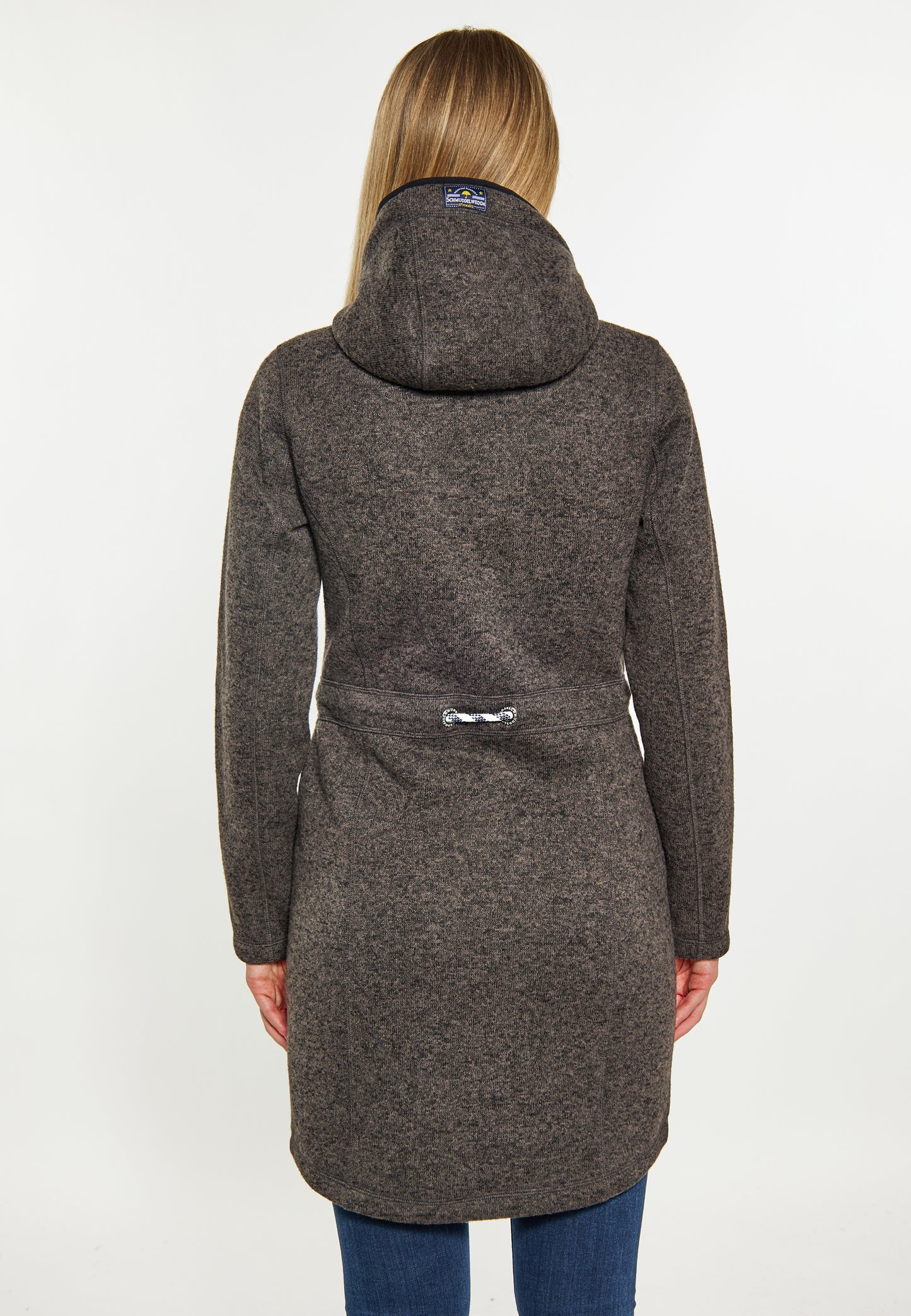 Schmuddelwedda women's knit fleece coat