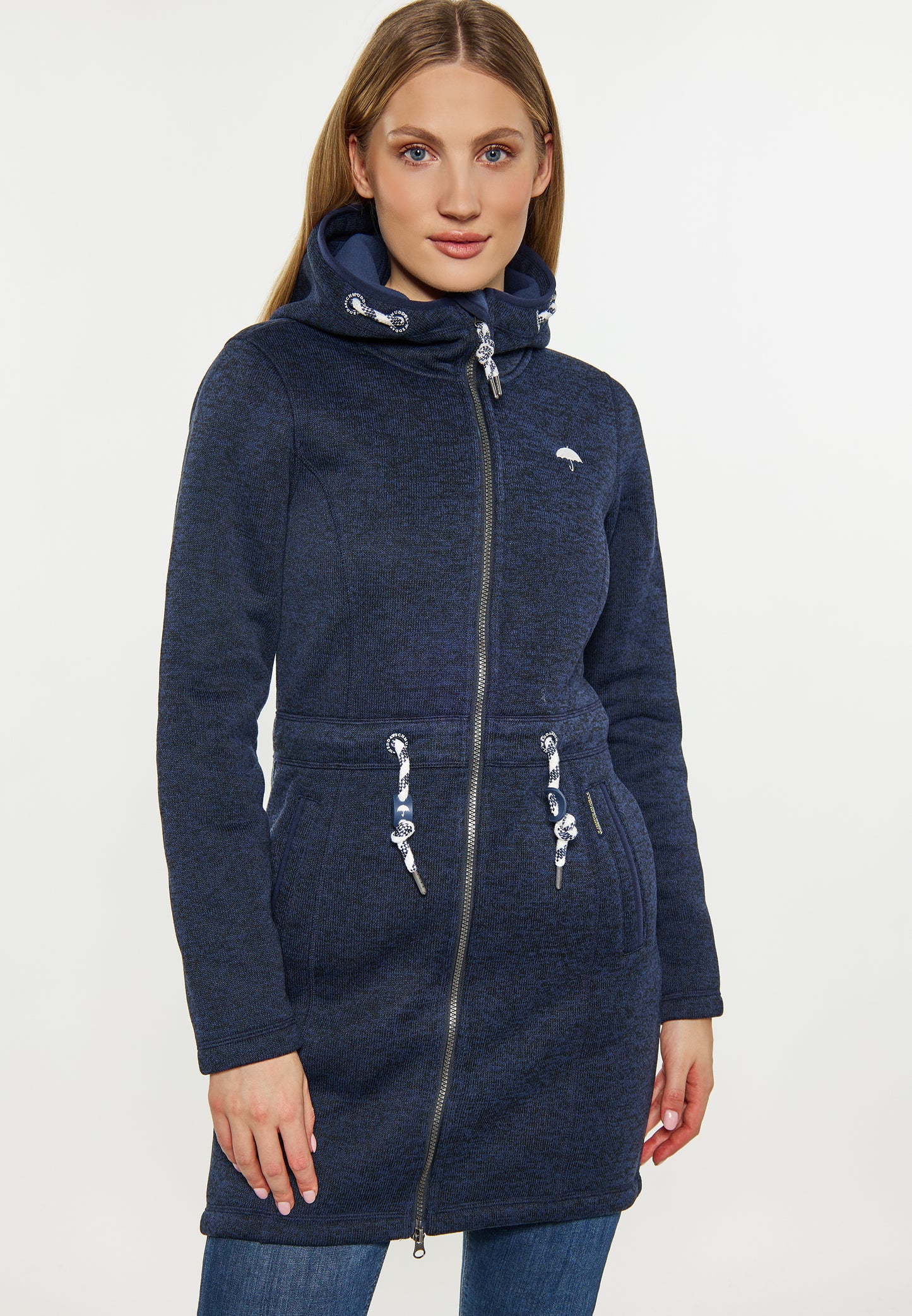Schmuddelwedda women's knit fleece coat