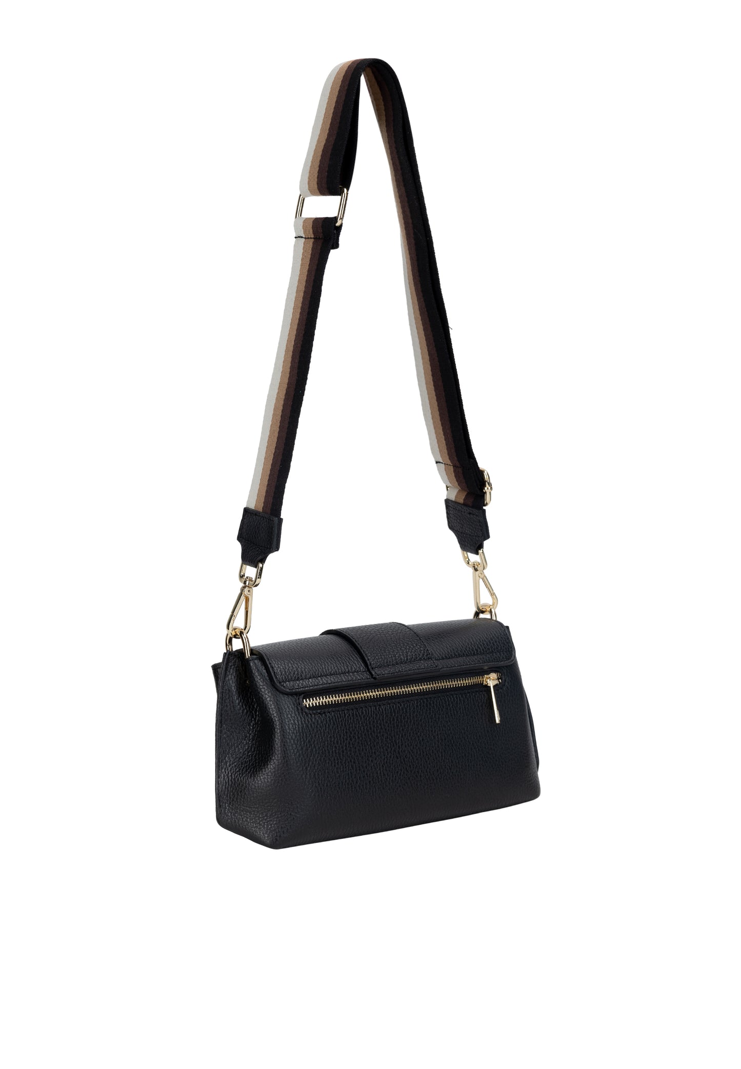 faina women's leather shoulder bag