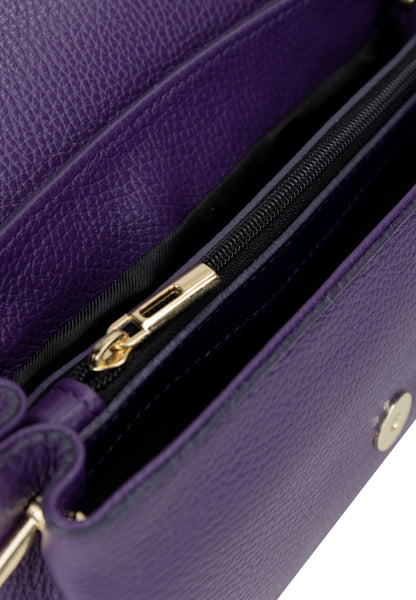 faina women's leather shoulder bag