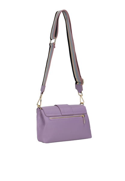 faina women's leather shoulder bag