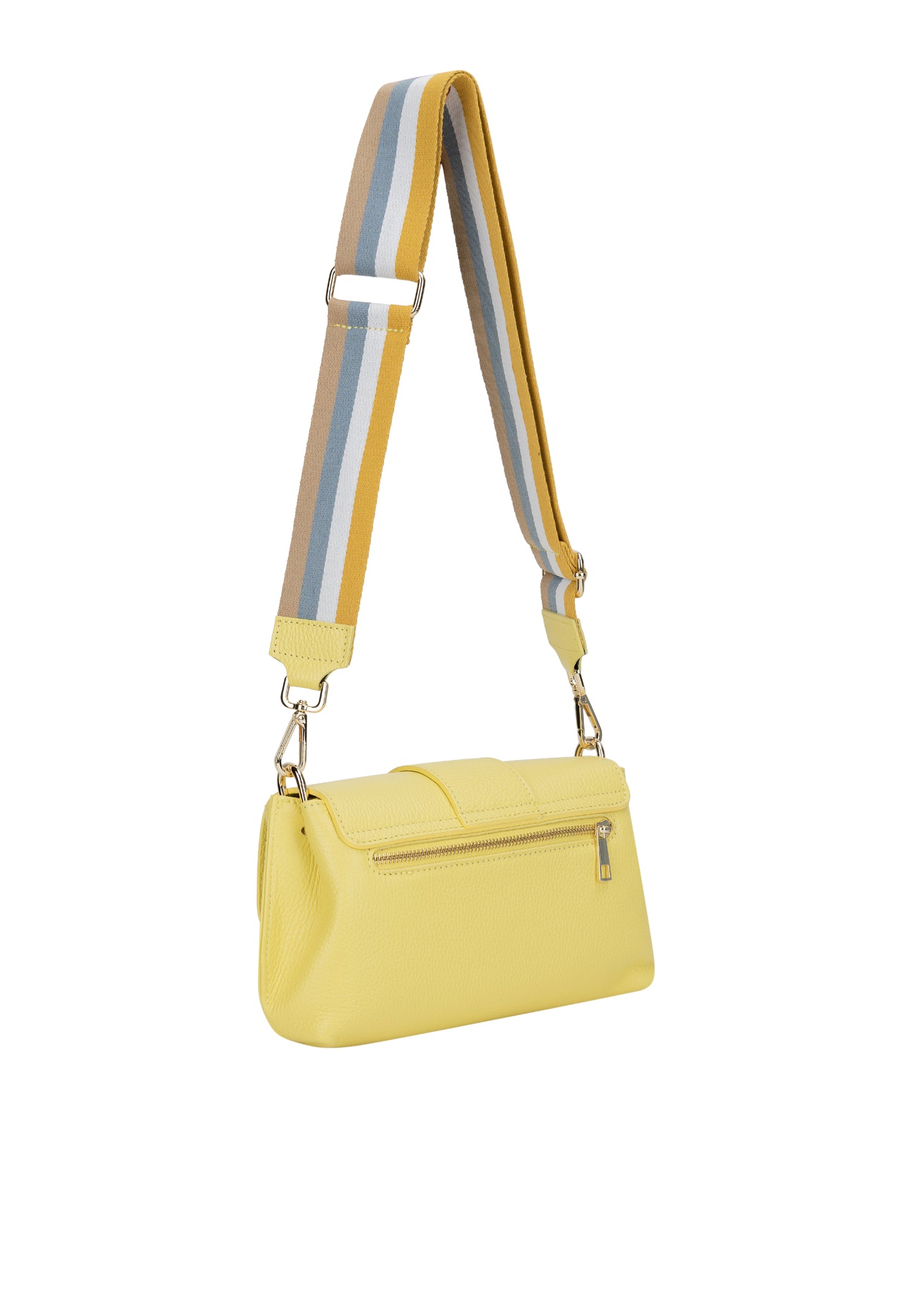 faina women's leather shoulder bag
