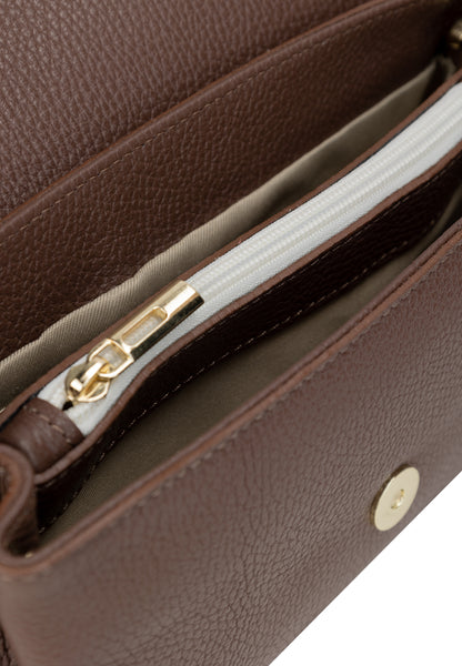 faina women's leather shoulder bag