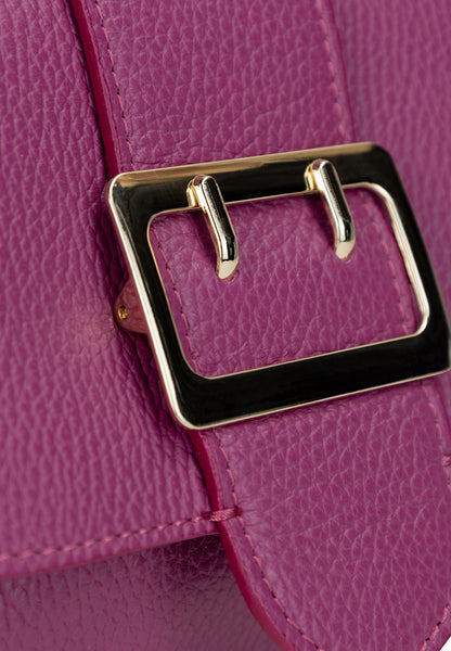 faina women's leather shoulder bag