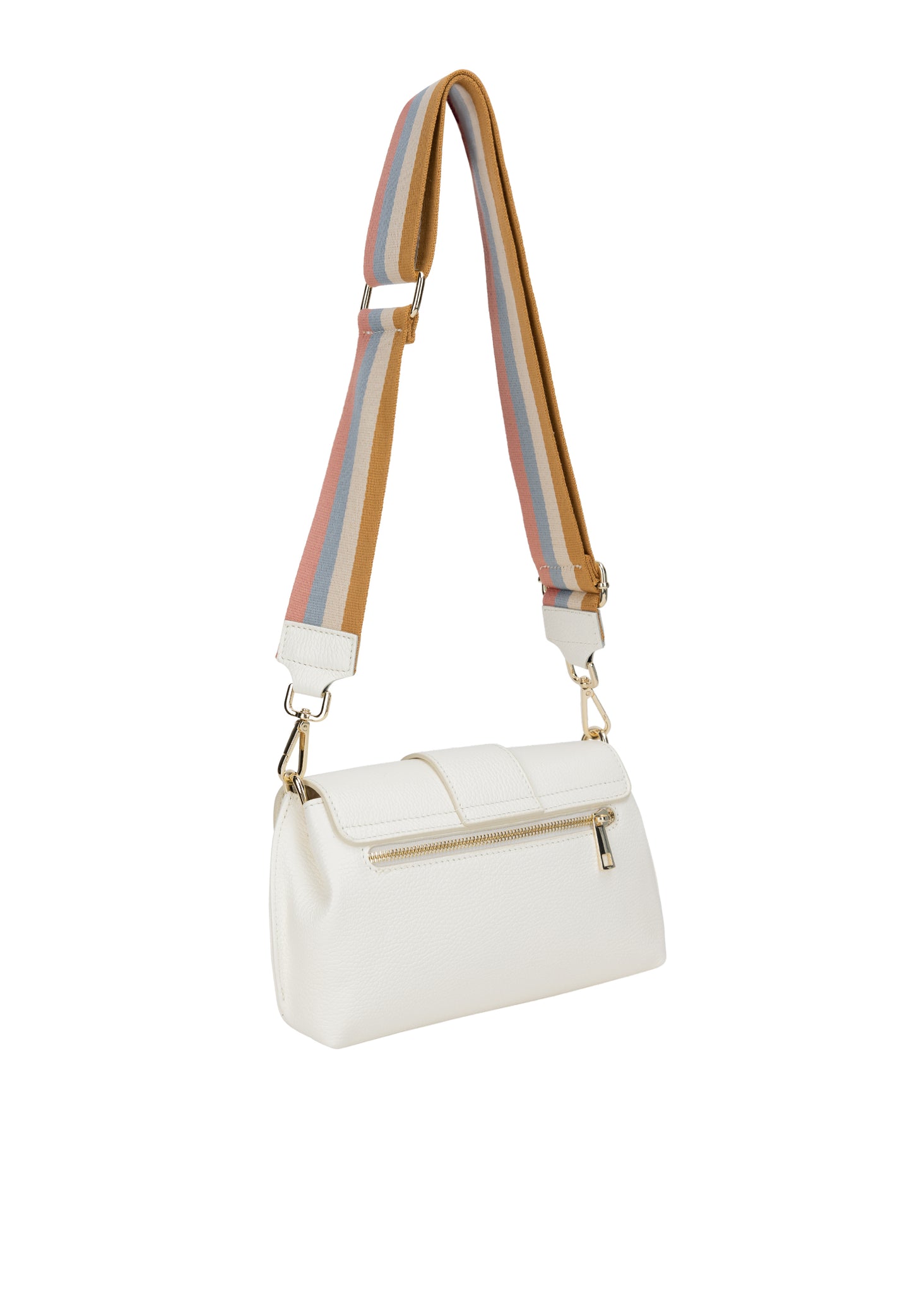 faina women's leather shoulder bag