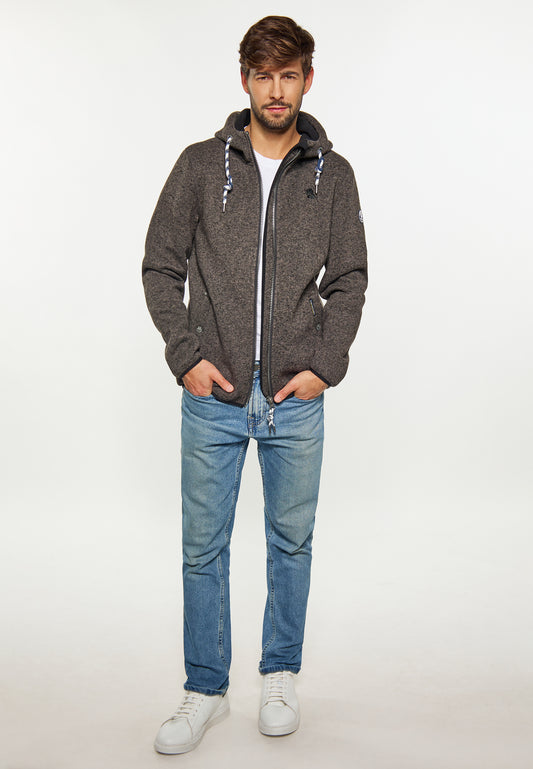 Schmuddelwedda men's knitted fleece blouson jacket