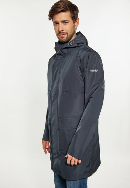 DreiMaster Maritim men's rain parka made from recycled materials